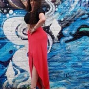 Mossimo vintage maxi skirt s-med